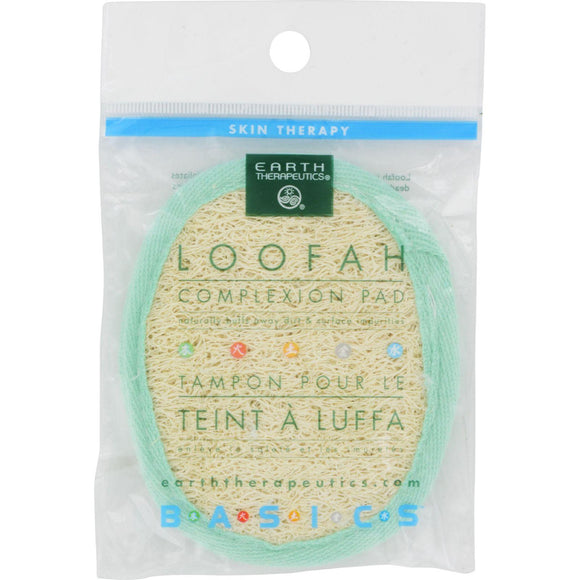 Earth Therapeutics Loofah Complexion Pad - 1 Pad - Vita-Shoppe.com