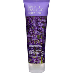 Desert Essence Hand And Body Lotion Bulgarian Lavender - 8 Fl Oz - Vita-Shoppe.com