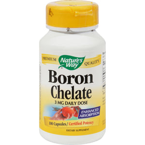 Nature's Way Boron Chelate - 100 Capsules - Vita-Shoppe.com