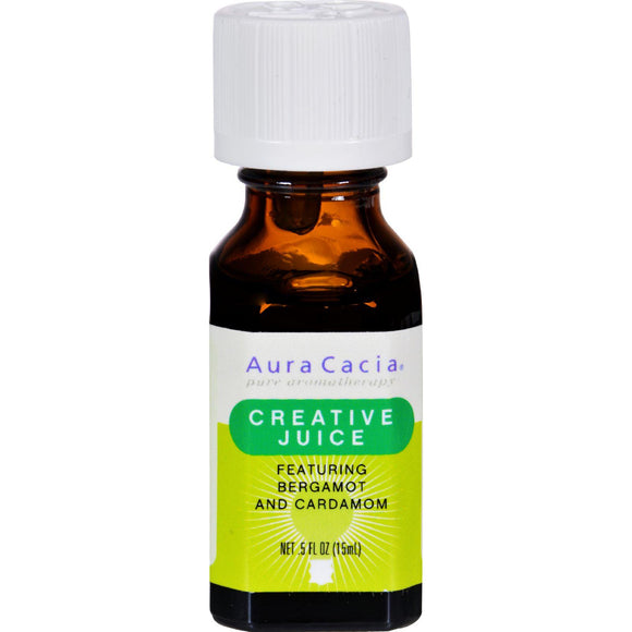 Aura Cacia Essential Solutions Oil Creative Juice - 0.5 Fl Oz - Vita-Shoppe.com