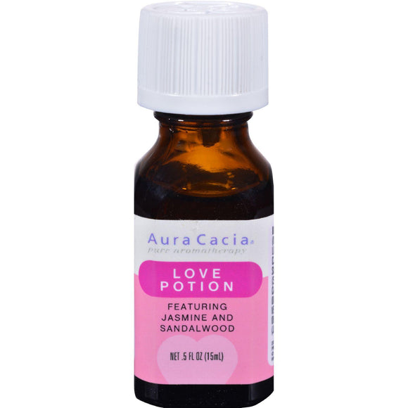 Aura Cacia Essential Solutions Oil Love Potion - 5 Fl Oz - Vita-Shoppe.com