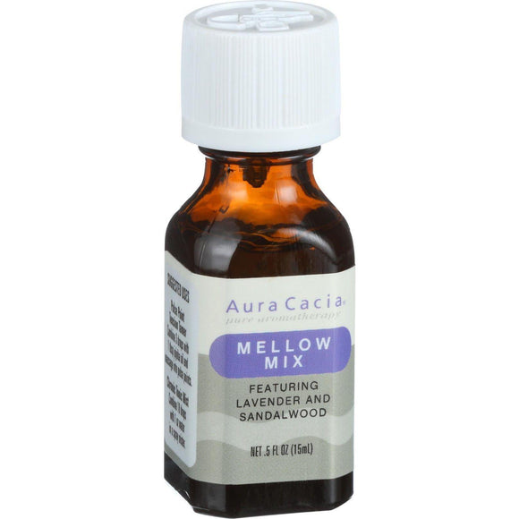 Aura Cacia Essential Solutions - Mellow Mix - .5 Oz - Vita-Shoppe.com
