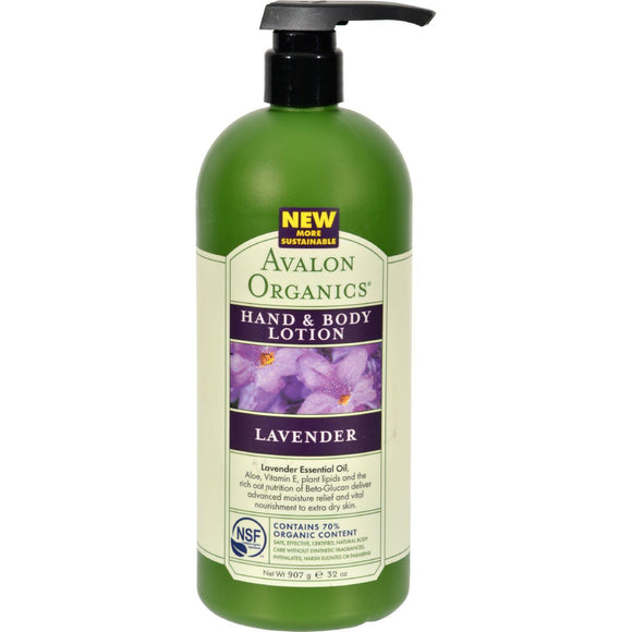 Avalon Organics Hand And Body Lotion Lavender - 32 Fl Oz - Vita-Shoppe.com