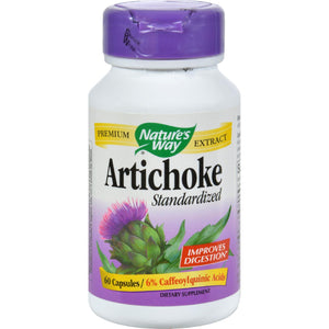 Nature's Way Artichoke Standardized - 60 Capsules - Vita-Shoppe.com