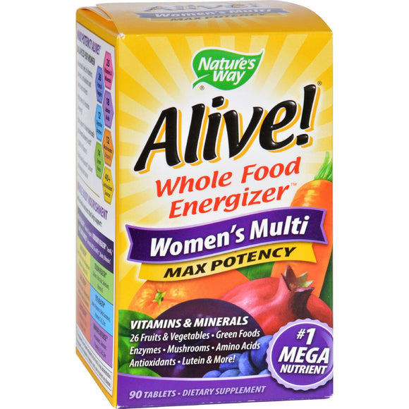 Nature's Way Alive Women's Multi - 90 Tablets - Vita-Shoppe.com