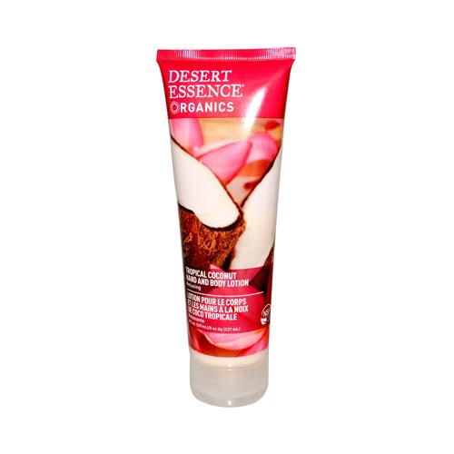 Desert Essence Hand And Body Lotion Tropical Coconut - 8 Fl Oz - Vita-Shoppe.com
