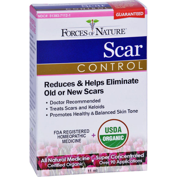 Forces Of Nature Organic Scar Control - 11 Ml - Vita-Shoppe.com