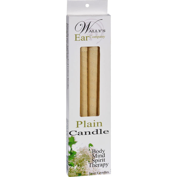Wally's Candle - Plain - 4 Candles - Vita-Shoppe.com