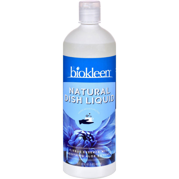 Biokleen Natural Dish Liquid - Case Of 12 - 32 Oz - Vita-Shoppe.com
