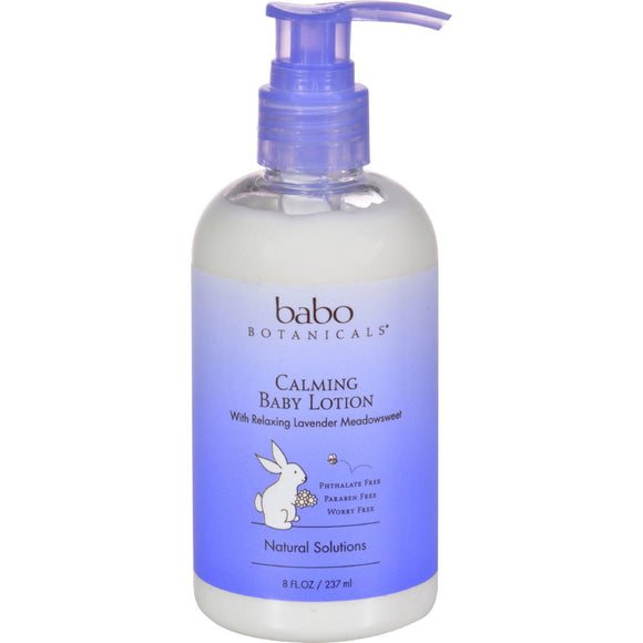 Babo Botanicals Moisturizing Lotion Lavender - 8 Fl Oz - Vita-Shoppe.com