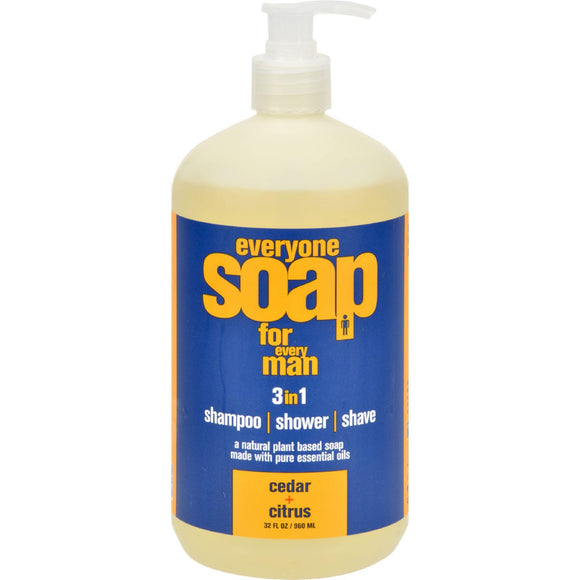 Eo Products Everyone Soap - Men Cedar And Citrus - 32 Oz - Vita-Shoppe.com