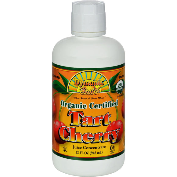 Dynamic Health Organic Tart Cherry Juice Concentrate - 32 Oz - Vita-Shoppe.com