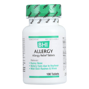 Bhi Allergy Relief - 100 Tablets - Vita-Shoppe.com