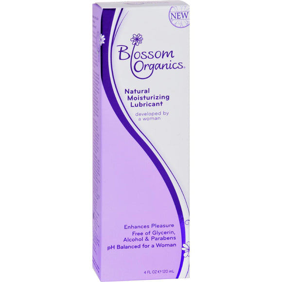 Blossom Organics Lubricant - Natural Moisturizing - 4 Fl Oz - Vita-Shoppe.com