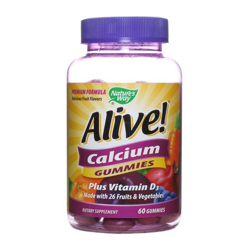 Nature's Way Alive - Calcium - Gummy - 60 Count - Vita-Shoppe.com