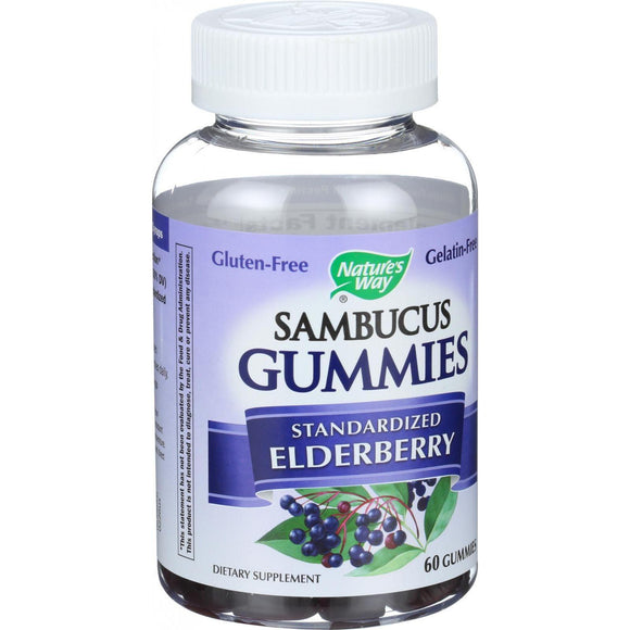 Nature's Way Sambucus Gummies - 60 Count - Vita-Shoppe.com