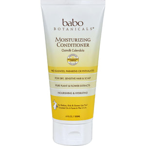 Babo Botanicals Conditioner - Moisturizing - Oatmilk - 6 Oz - Vita-Shoppe.com