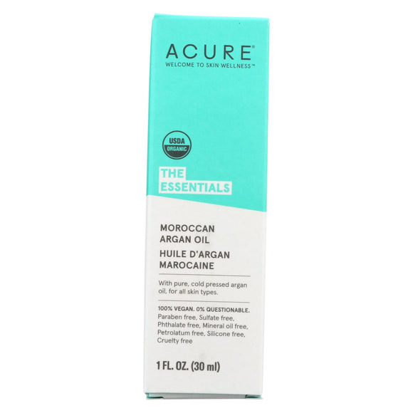 Acure Oil - Argan - 1 Fl Oz - Vita-Shoppe.com