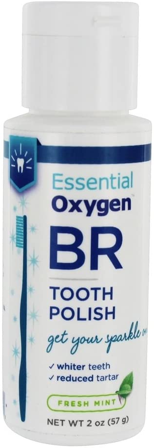 Essential Oxygen Tooth Polish - Mint - Case Of 1 - 2 Oz. - Vita-Shoppe.com