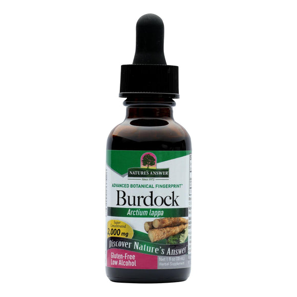 Nature's Answer - Burdock Root - 1 Fl Oz - Vita-Shoppe.com