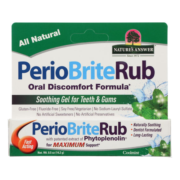 Nature's Answer - Periorub - 0.5 Oz - Vita-Shoppe.com