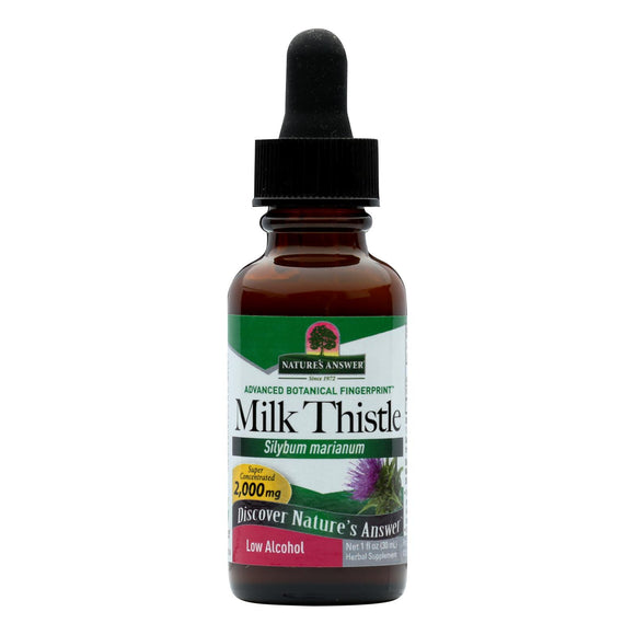 Nature's Answer - Milk Thistle Seed - 1 Fl Oz - Vita-Shoppe.com