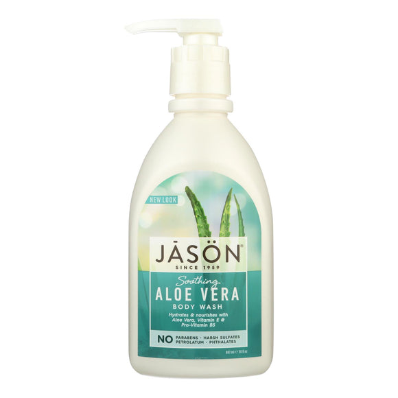 Jason Body Wash Pure Natural Soothing Aloe Vera - 30 Fl Oz - Vita-Shoppe.com