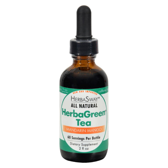 Herbasway Laboratories Herbagreen Tea Mandarin Mango - 2 Fl Oz - Vita-Shoppe.com