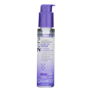 Giovanni Hair Care Products Hair Oil Serum - 2chic - Repairing Super Potion - Blackberry And Coconut Milk - 2.75 Oz - 1 Each - Vita-Shoppe.com
