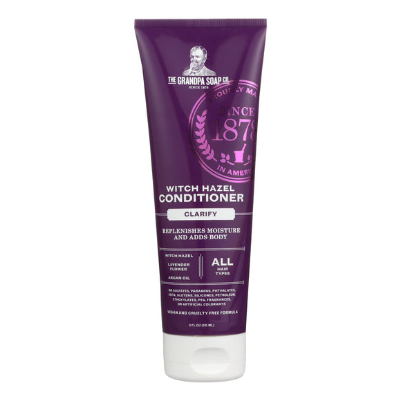 Grandpa Soap Conditioner - Witch Hazel - 8 Fl Oz - Vita-Shoppe.com