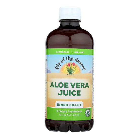 Lily Of The Desert - Aloe Vera Juice - Inner Fillet - 32 Fl Oz - Vita-Shoppe.com