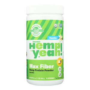 Manitoba Harvest Organic Hemp Protein Vanilla - 16 Oz - Vita-Shoppe.com