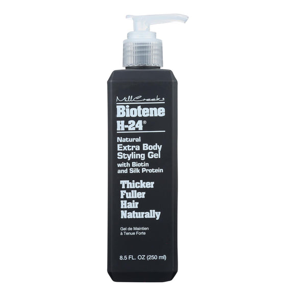 Mill Creek Biotene H-24 Natural Extra Body Styling Gel - 8.5 Fl Oz - Vita-Shoppe.com