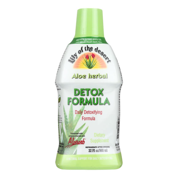 Lily Of The Desert - Aloe Herbal Detoxifying Formula - 32 Fl Oz - Vita-Shoppe.com