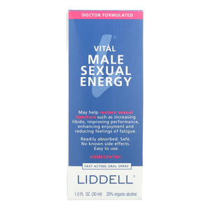 Liddell Homeopathic Energy Male - 1 Fl Oz - Vita-Shoppe.com