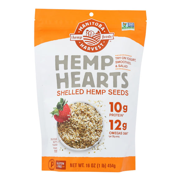 Manitoba Harvest Hemp Hearts - 1 Lb - Vita-Shoppe.com