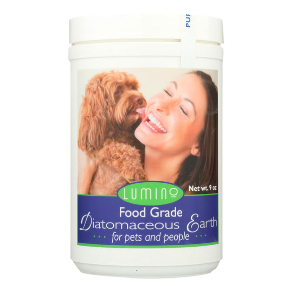 Lumino Home Diatomaceous Earth - Food Grade - Pets And People - 9 Oz - Vita-Shoppe.com
