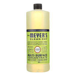 Mrs. Meyer's Clean Day - Multi Surface Concentrate - Lemon Verbena - 32 Fl Oz - Case Of 6 - Vita-Shoppe.com
