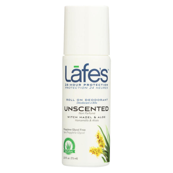 Lafe's Natural Body Care - Lafes Foll On Unscnt - 1 Each - 2.5 Fz - Vita-Shoppe.com