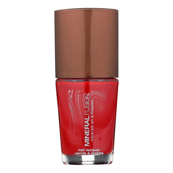 Mineral Fusion - Nail Polish - Fiery Lava - 0.33 Oz. - Vita-Shoppe.com