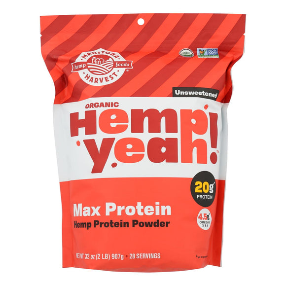 Manitoba Harvest Original Plant Based Protein Supplement Hemp Pro 70  - 1 Each - 32 Oz - Vita-Shoppe.com