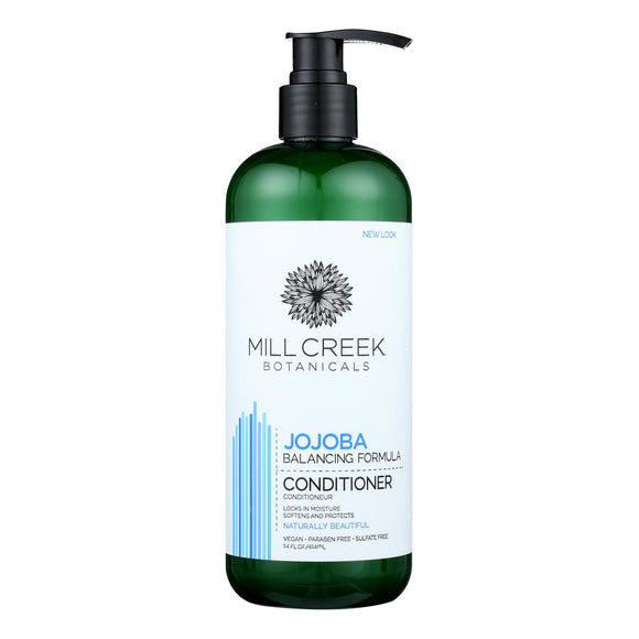 Mill Creek Botanicals Jojoba Conditioner  - 1 Each - 14 Fz - Vita-Shoppe.com