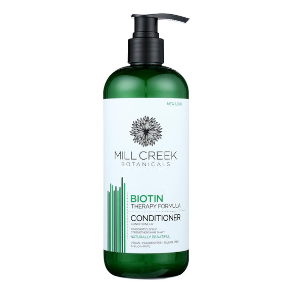 Mill Creek Botanicals Therapy Formula Biotin Conditioner  - 1 Each - 14 Fz - Vita-Shoppe.com
