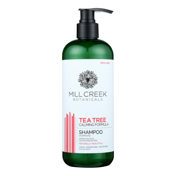 Millcreek Botanicals Tea Tree Shampoo  - 1 Each - 14 Fz - Vita-Shoppe.com