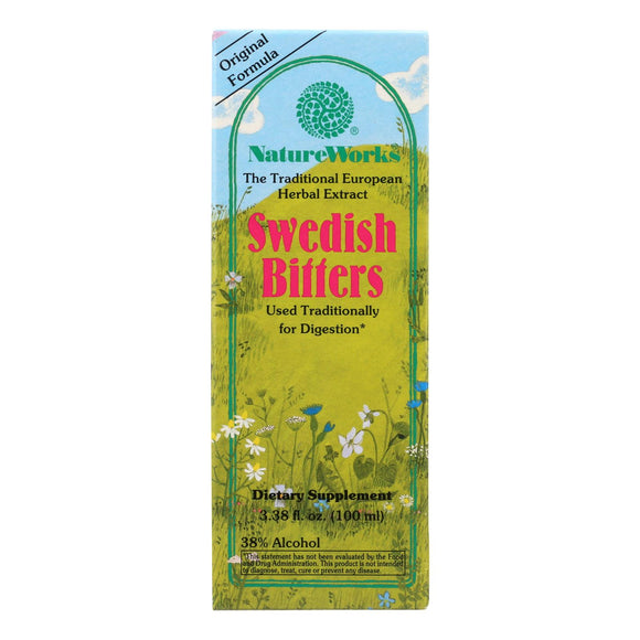 Nature Works Swedish Bitters - 3.38 Fl Oz - Vita-Shoppe.com