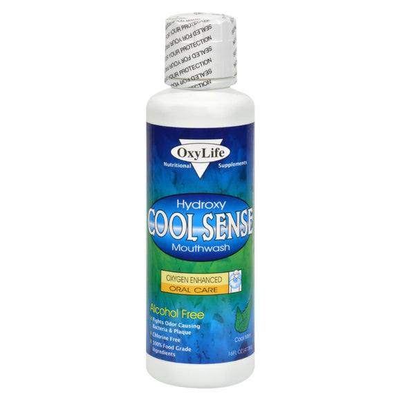 Oxylife Coolsense Oxygen Mouthwash - 16 Fl Oz - Vita-Shoppe.com