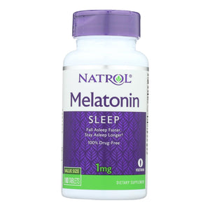 Natrol Melatonin - 1 Mg - 180 Tablets - Vita-Shoppe.com