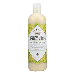 Nubian Heritage Body Wash Indian Hemp And Haitian Vetiver - 13 Fl Oz - Vita-Shoppe.com