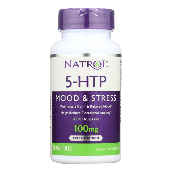 Natrol 5-htp - 100 Mg - 30 Capsules - Vita-Shoppe.com