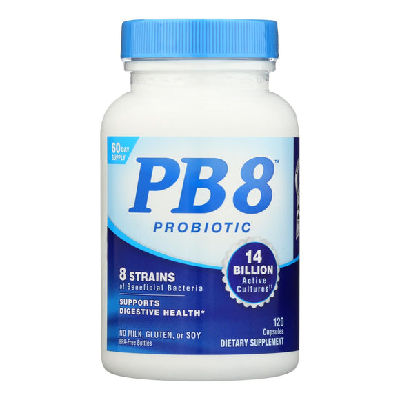 Nutrition Now Pb 8 Pro-biotic Acidophilus For Life - 120 Capsules - Vita-Shoppe.com